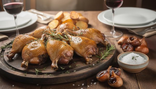Why choose tinned duck confit 6 legs: the perfect gourmet meal
